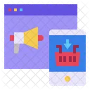 Website Megaphone Mobile Icon