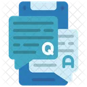 Online Question And Answer  Icon