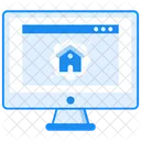 Estate Website Online Real Estate Estate Marketing Icon