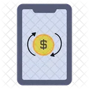 Online Refund Process Refund Shopping Icon