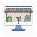 Online Geschaft Shop Symbol