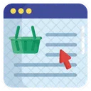 Ecommerce Internet Shopping Online Shopping Icon