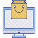 Online Shopping Bag Shopping Icon