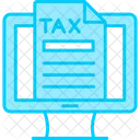 Online Tax  Icon