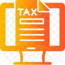 Online Tax  Icon