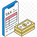 Online Taxes Pay Mobile Application Tax App Icon