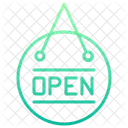 Open Close Sign Icon