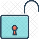 Open Lock Unlock Icon