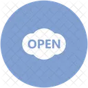 Open Sign Store Icon