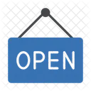 Open Board Hanging Icon