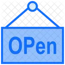 Open Board Hanging Icon