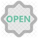 Open Sign Shop Icon