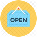 Open Shop Signboard Icon