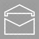 Open Envelope Mail Icon