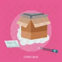 Open Box Package Icon