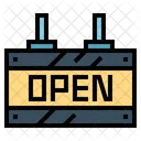 Open Sign Shop Icon