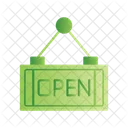 Open Shop Sign Icon