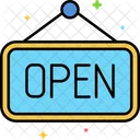 Open Open Board Open Sign Icon