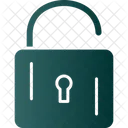 Open Opened Unlock Icon