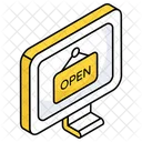 Open Board Roadboard Signboard Symbol