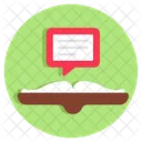 Open Book Booklet Handbook Icon