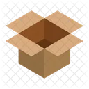 Open Box Open Parcel Open Package Icon