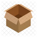 Open Box Open Parcel Open Package Icon