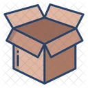 Open Box Unboxing Package Icon