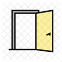 Inside Opened Door Icon