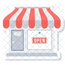 Open Shop Shop Sign Hanging Sign Icon