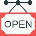 Open Sign Open Shop Icon