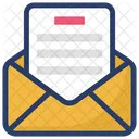 Opened Email View Message Message Envelope Icon