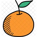 Orange Thanksgiving Fruit Icon