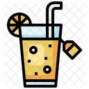 Cocktail Drink Orange Juice Icon