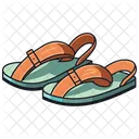 Footwear Icon Flat Style Icon