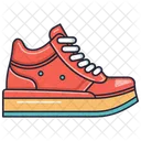 Footwear Icon Flat Style Icon