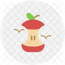 Organic Apple Core Icon