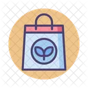 Organic Bag Paper Bag Ecofriendly Bag Icon