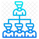 Organization Diagram Organization Network Diagram アイコン