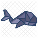 Origami Dolphin  Icon