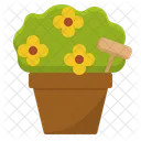 Ornamental Plant Flowers Icon