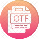 Otf File Otf Filefile Formatfilefilesfileforamtsformats アイコン