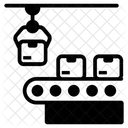 Output Products Pallet Logistics Product Distribution Icon