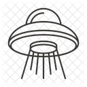 OVNI Faisceau Vaisseau Spatial Icône