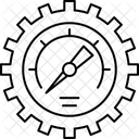 Oxygen Manometer Pressure Icon