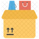 Package Parcel Cardboard Icon