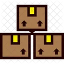 Package Boxes Stack Icon