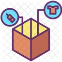 Packed Items Delivery Item Courier Item Icon