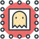 Pacman Spiel Blase Symbol