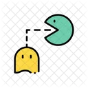 Pacman Spiel D Spiel Symbol